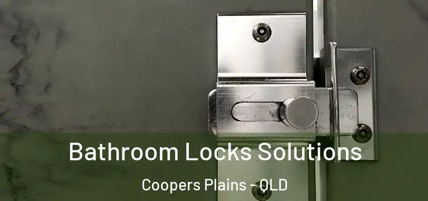 Bathroom Locks Solutions Coopers Plains - QLD