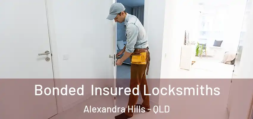 Bonded Insured Locksmiths Alexandra Hills - QLD