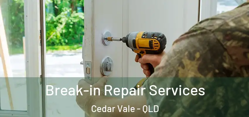 Break-in Repair Services Cedar Vale - QLD