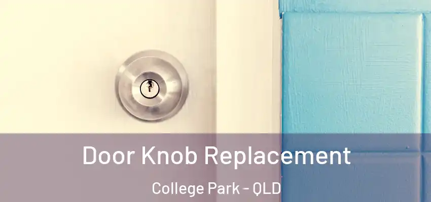 Door Knob Replacement College Park - QLD