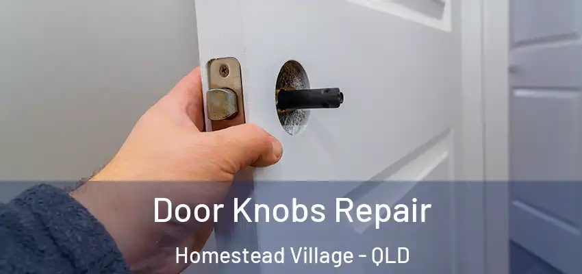 Door Knobs Repair Homestead Village - QLD