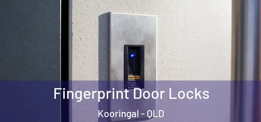 Fingerprint Door Locks Kooringal - QLD