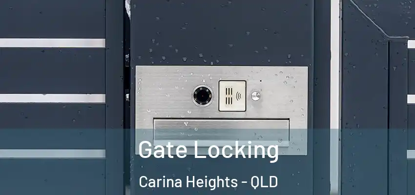  Gate Locking Carina Heights - QLD