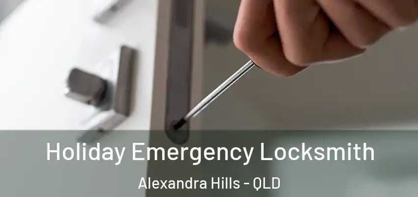  Holiday Emergency Locksmith Alexandra Hills - QLD