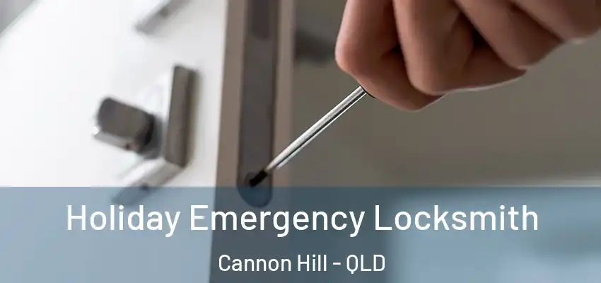 Holiday Emergency Locksmith Cannon Hill - QLD