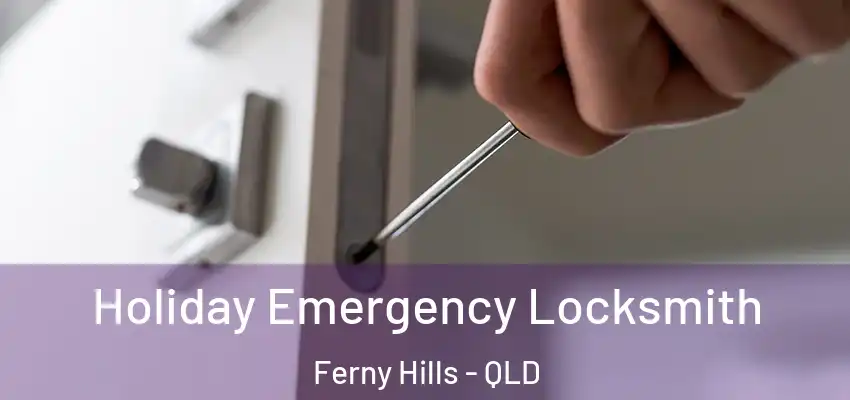 Holiday Emergency Locksmith Ferny Hills - QLD