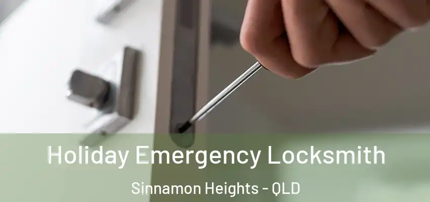  Holiday Emergency Locksmith Sinnamon Heights - QLD