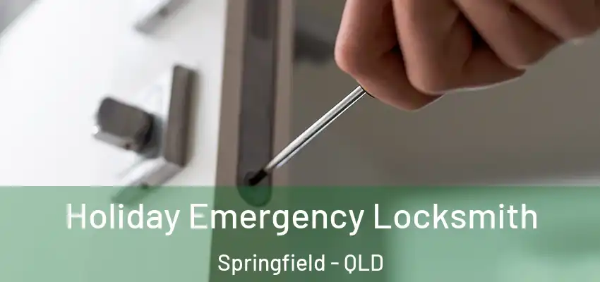  Holiday Emergency Locksmith Springfield - QLD