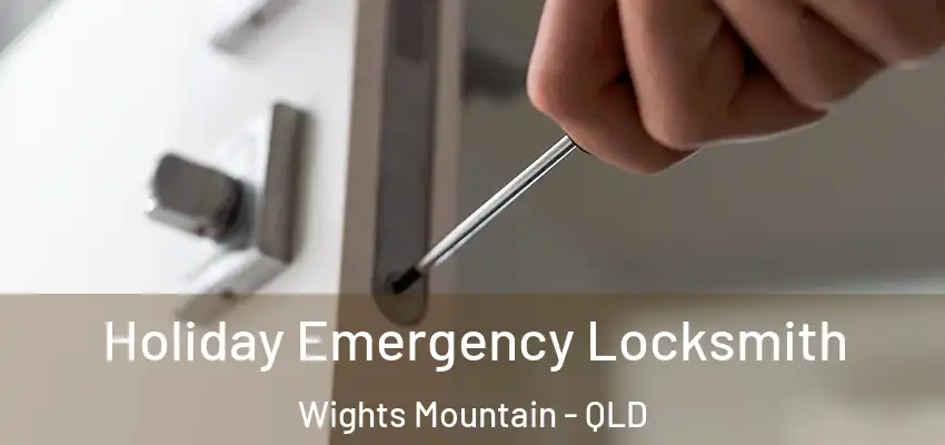  Holiday Emergency Locksmith Wights Mountain - QLD