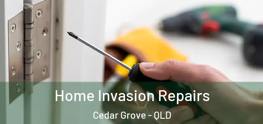 Home Invasion Repairs Cedar Grove - QLD