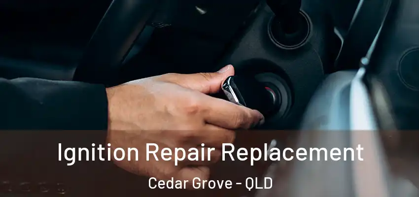  Ignition Repair Replacement Cedar Grove - QLD