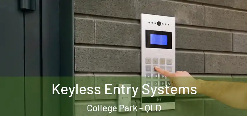 Keyless Entry Systems College Park - QLD