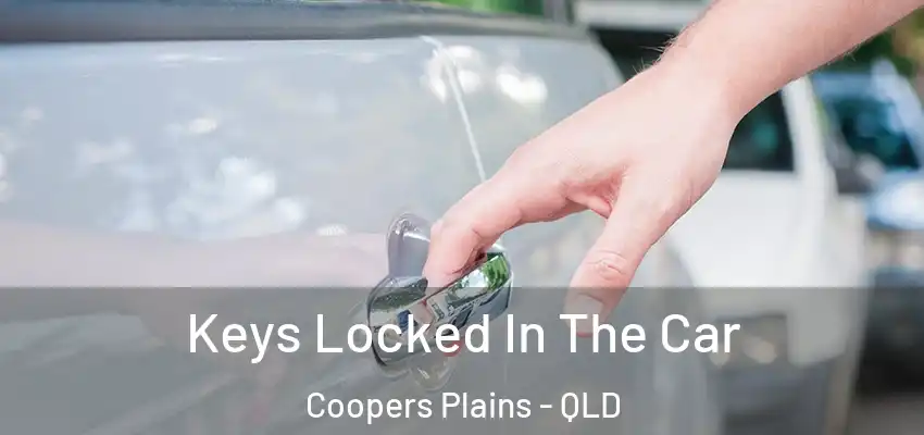  Keys Locked In The Car Coopers Plains - QLD