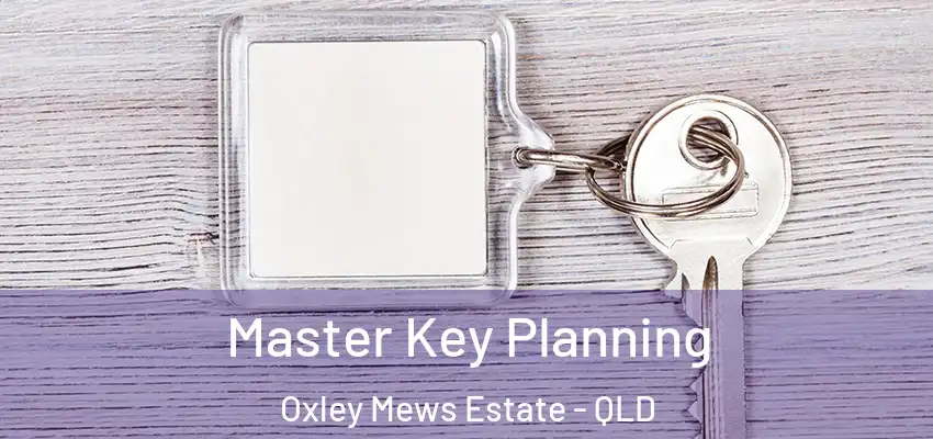  Master Key Planning Oxley Mews Estate - QLD