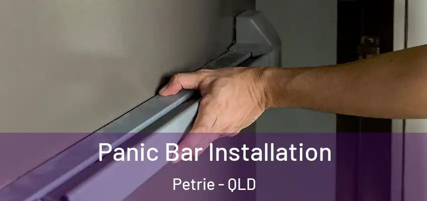  Panic Bar Installation Petrie - QLD