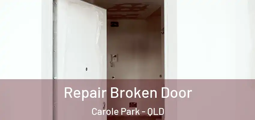 Repair Broken Door Carole Park - QLD